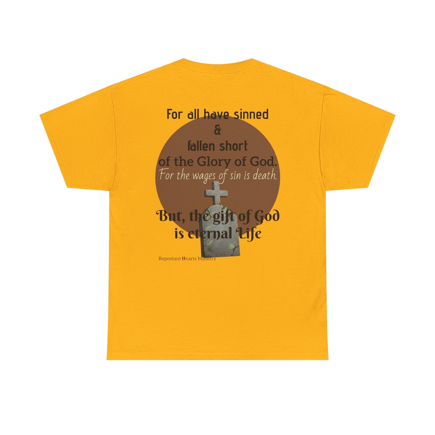 "Saved" Ephesians 2:8 T‑Shirt — Scripture back