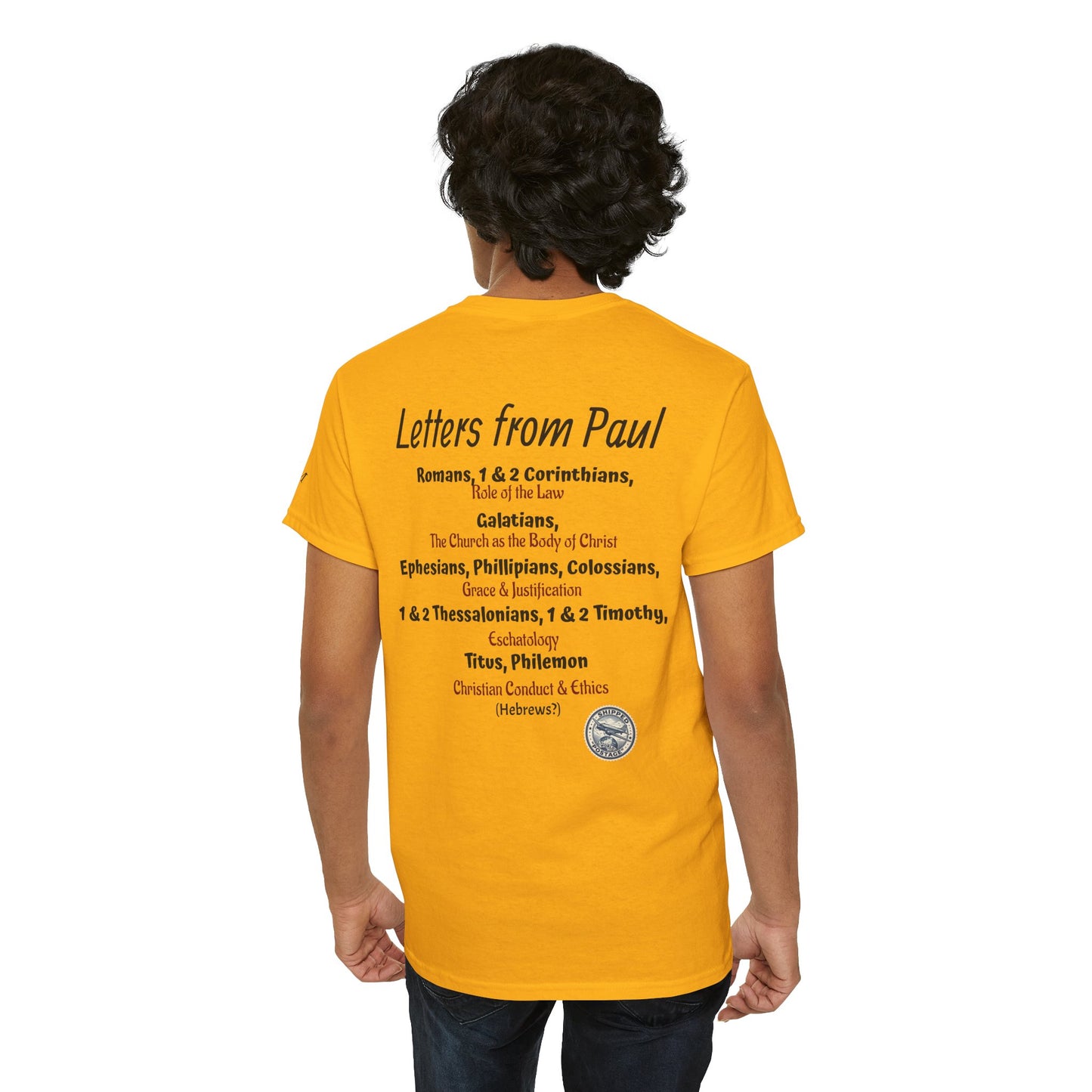 Letters from Paul T-Shirt — What Would Yours Say?