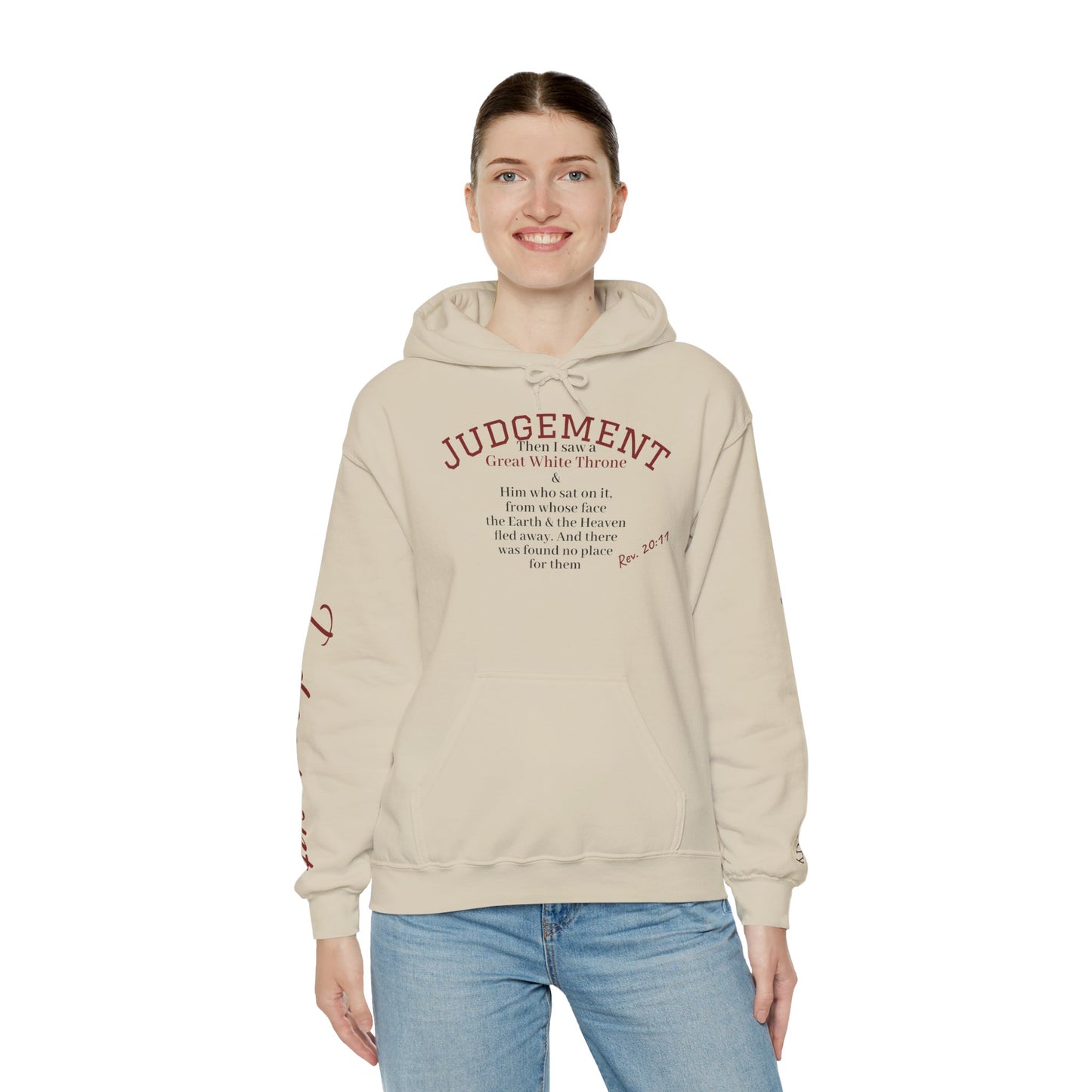 Judgment hoodie- Revelation and 2 Corinthians scripture