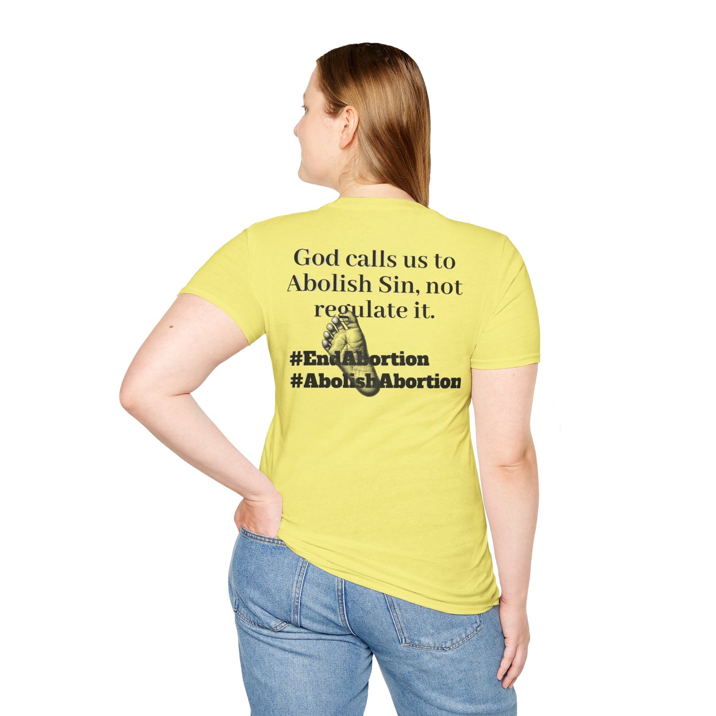 Abolish Abortion T-Shirt - Jeremiah 1:5