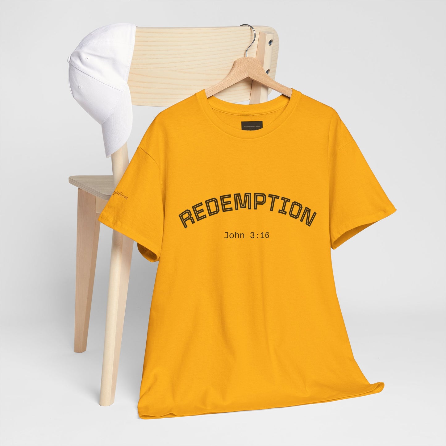 Redemption John 3:16 T-Shirt — Scripture Tee