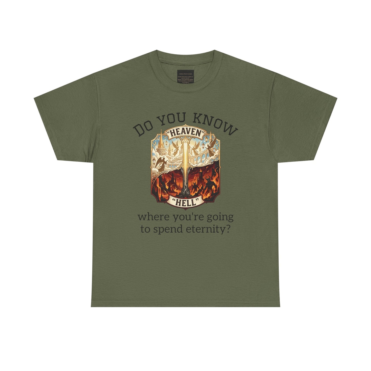 "Do You Know Where You’re Going? / Ask Me About Jesus"- Gospel Tee