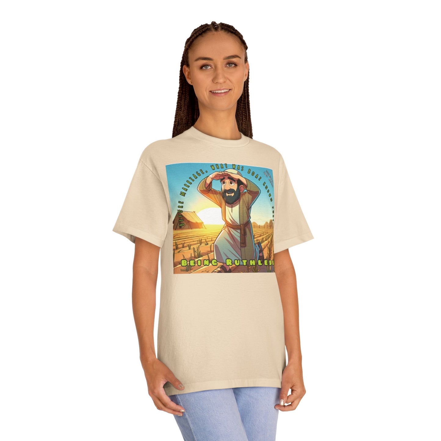 Biblical Dad Joke: Ruthless Humor- T-shirt
