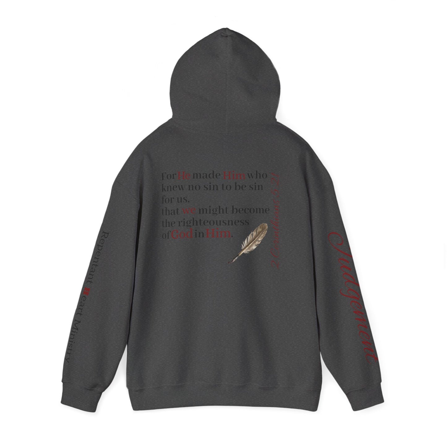 Judgment hoodie- Revelation and 2 Corinthians scripture