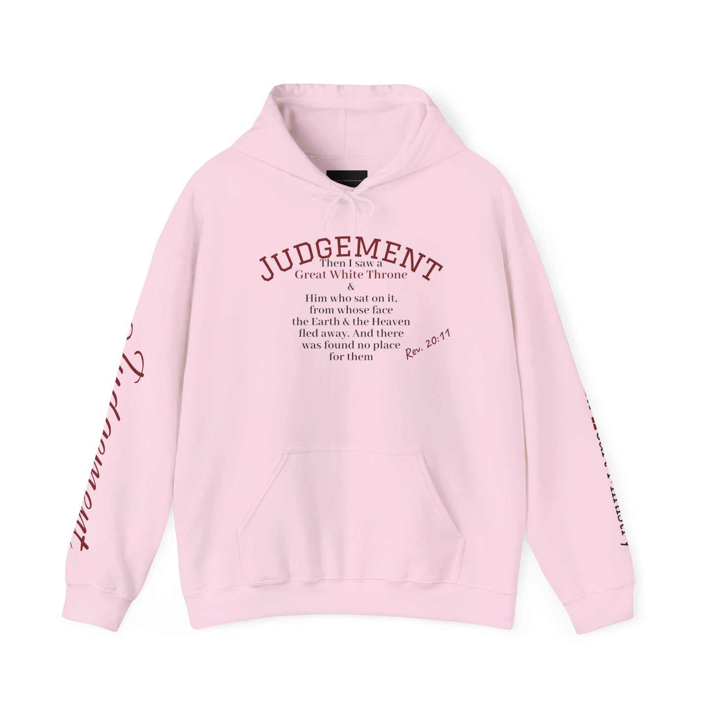 Judgment hoodie- Revelation and 2 Corinthians scripture