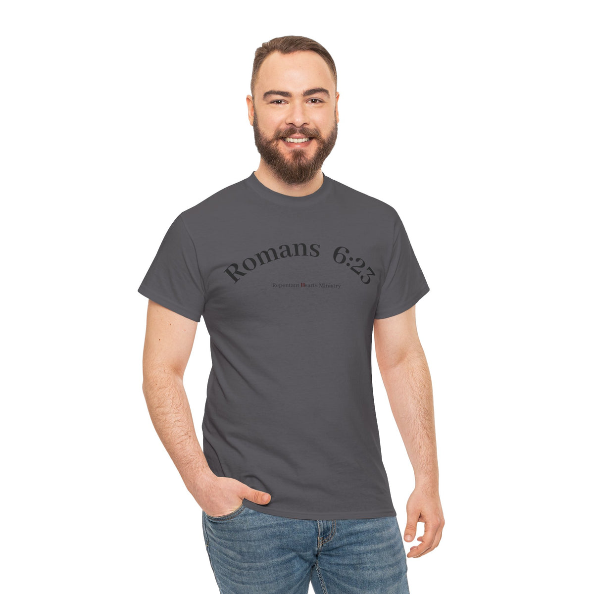 Your Debt Is Paid Romans 6:23 Inspirational- Christian Cross T-Shirt