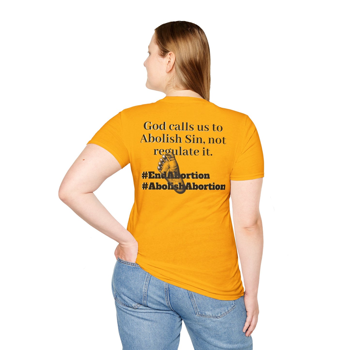 Abolish Abortion T-Shirt - Jeremiah 1:5