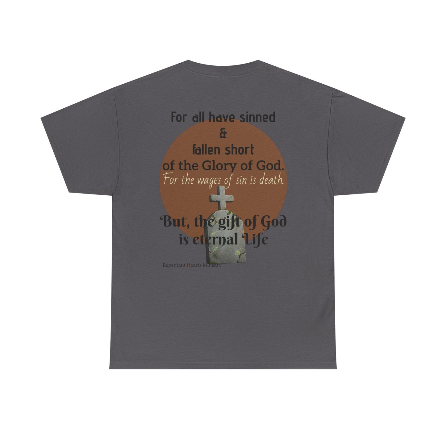 "Saved" Ephesians 2:8 T‑Shirt — Scripture back