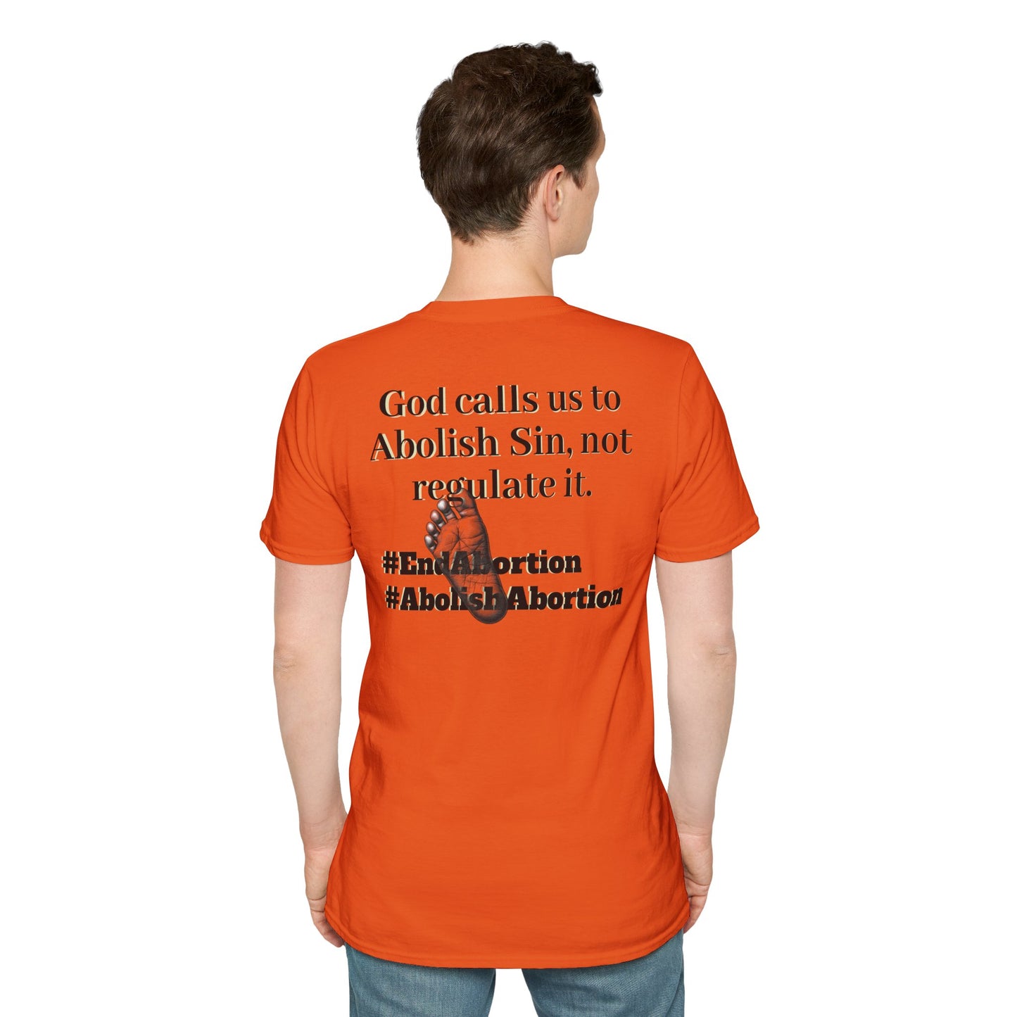 Abolish Abortion T-Shirt - Jeremiah 1:5