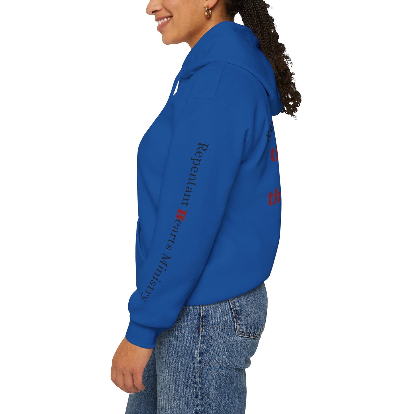 Alpha Omega Hoodie — "I Am the First & the Last" Names of Jesus