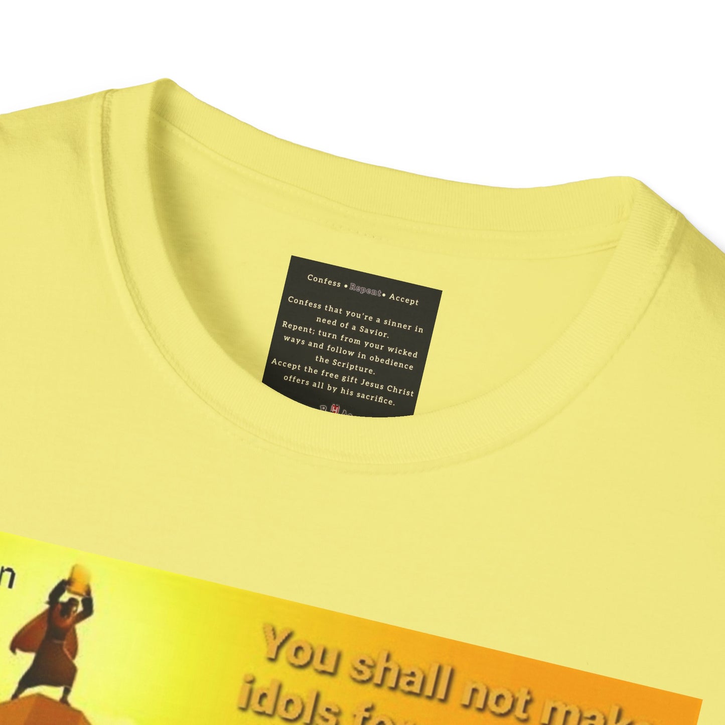 Abolition of Abortion Unisex Softstyle T-Shirt - Abolition of Abortion Design