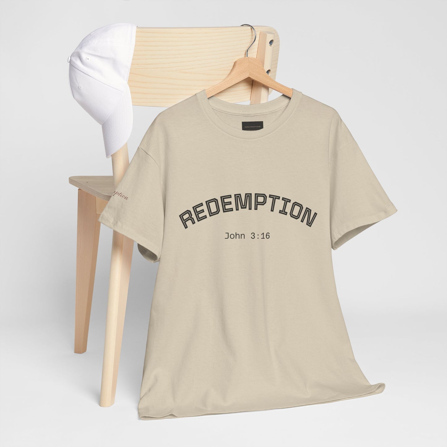 Redemption John 3:16 T-Shirt — Scripture Tee