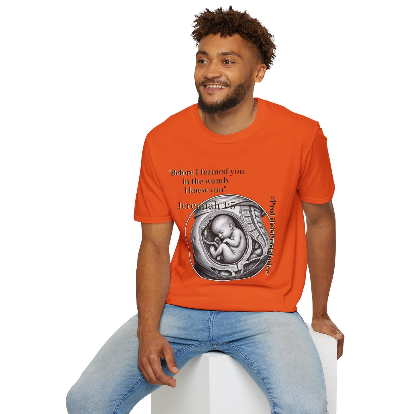 Abolish Abortion T-Shirt - Jeremiah 1:5