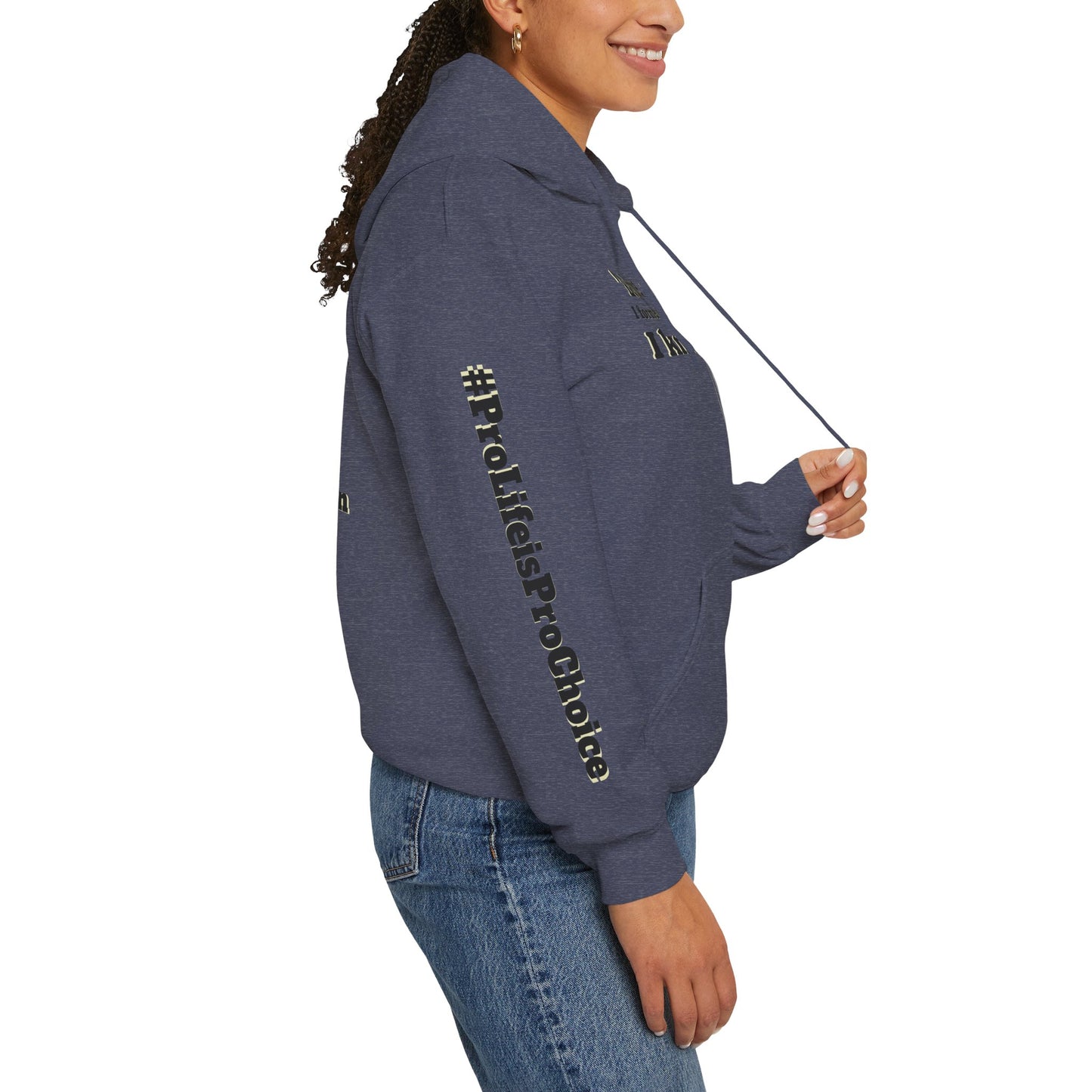 Abolish Abortion Heavy Blend™ Jeremiah 1:5 Hooded Sweatshirt
